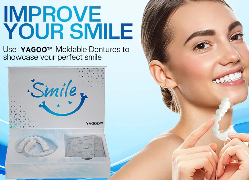 Official Store | DedMuller™ Moldable Dentures🧑🏽⚕️Obtain American Dental Association (ADA) Certification ✅